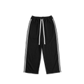 STRIPES PANTS BLACK