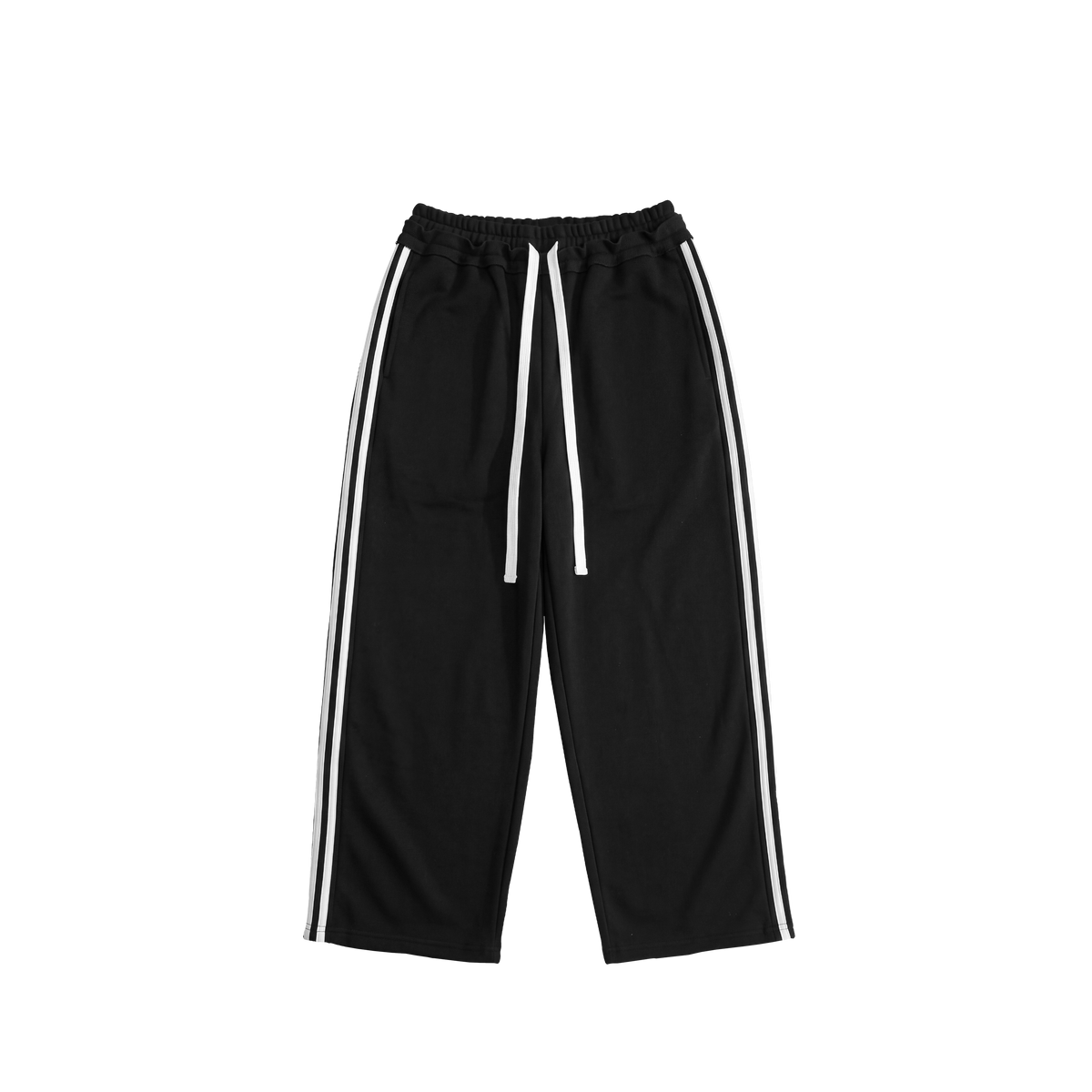 STRIPES PANTS BLACK