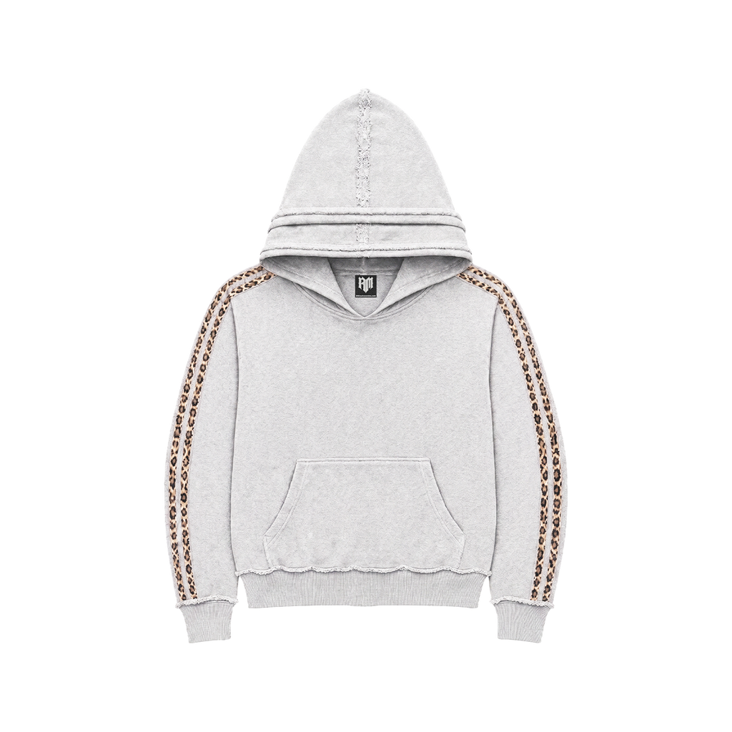 GLAMOUR TRACK HOODIE GREY