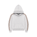 GLAMOUR TRACK HOODIE GREY