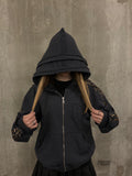 GLAMOUR TRACK ZIP HOODIE GRAFFITI