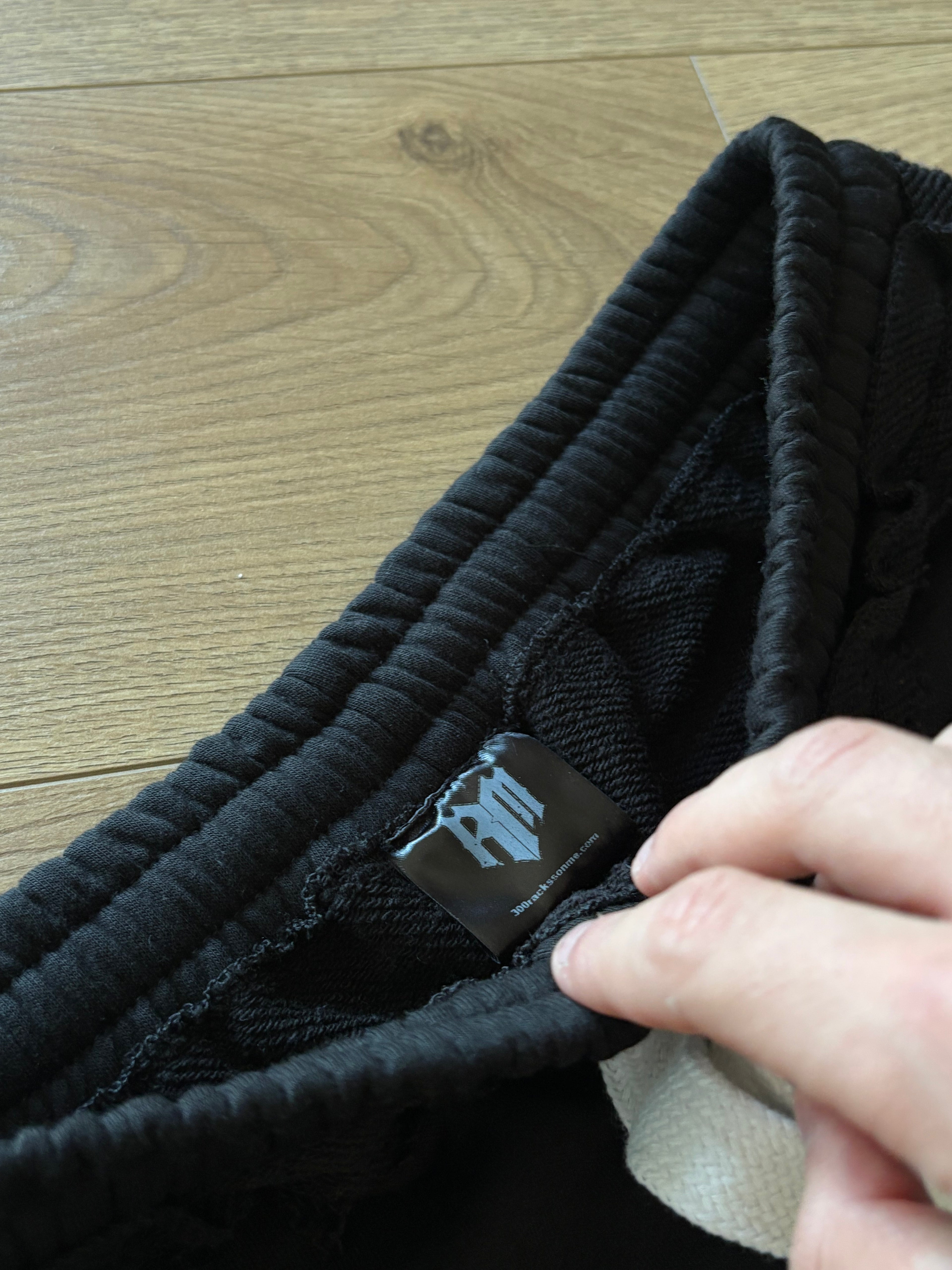 GLAMOUR TRACK PANTS BLACK