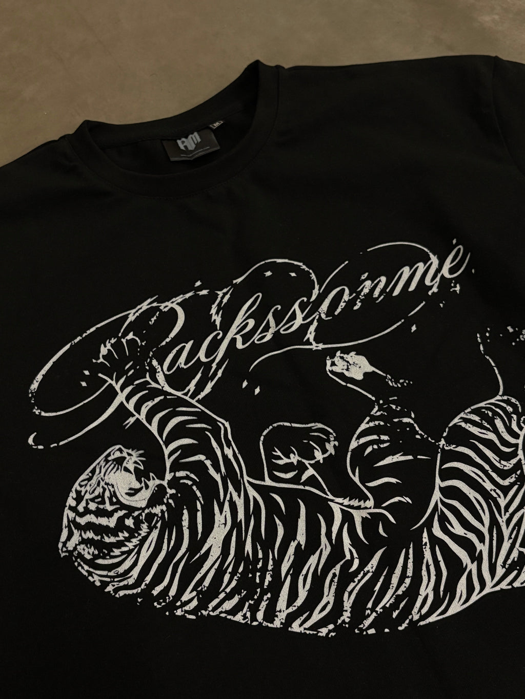 TIGER T-SHIRT BLACK