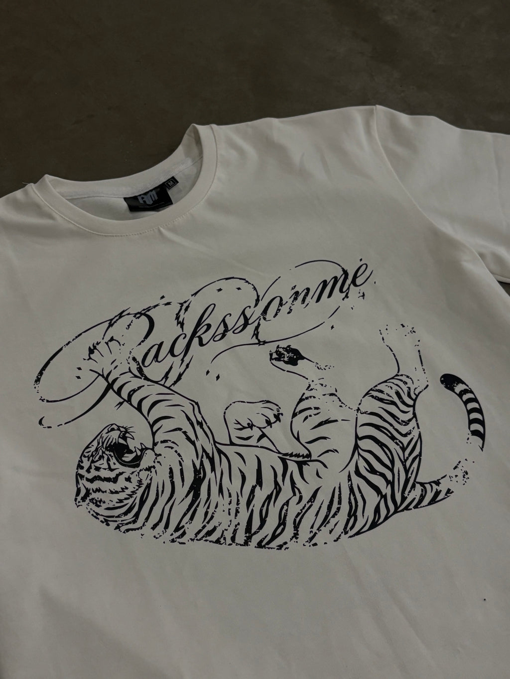 TIGER T-SHIRT WHITE