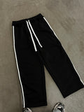 STRIPES PANTS BLACK