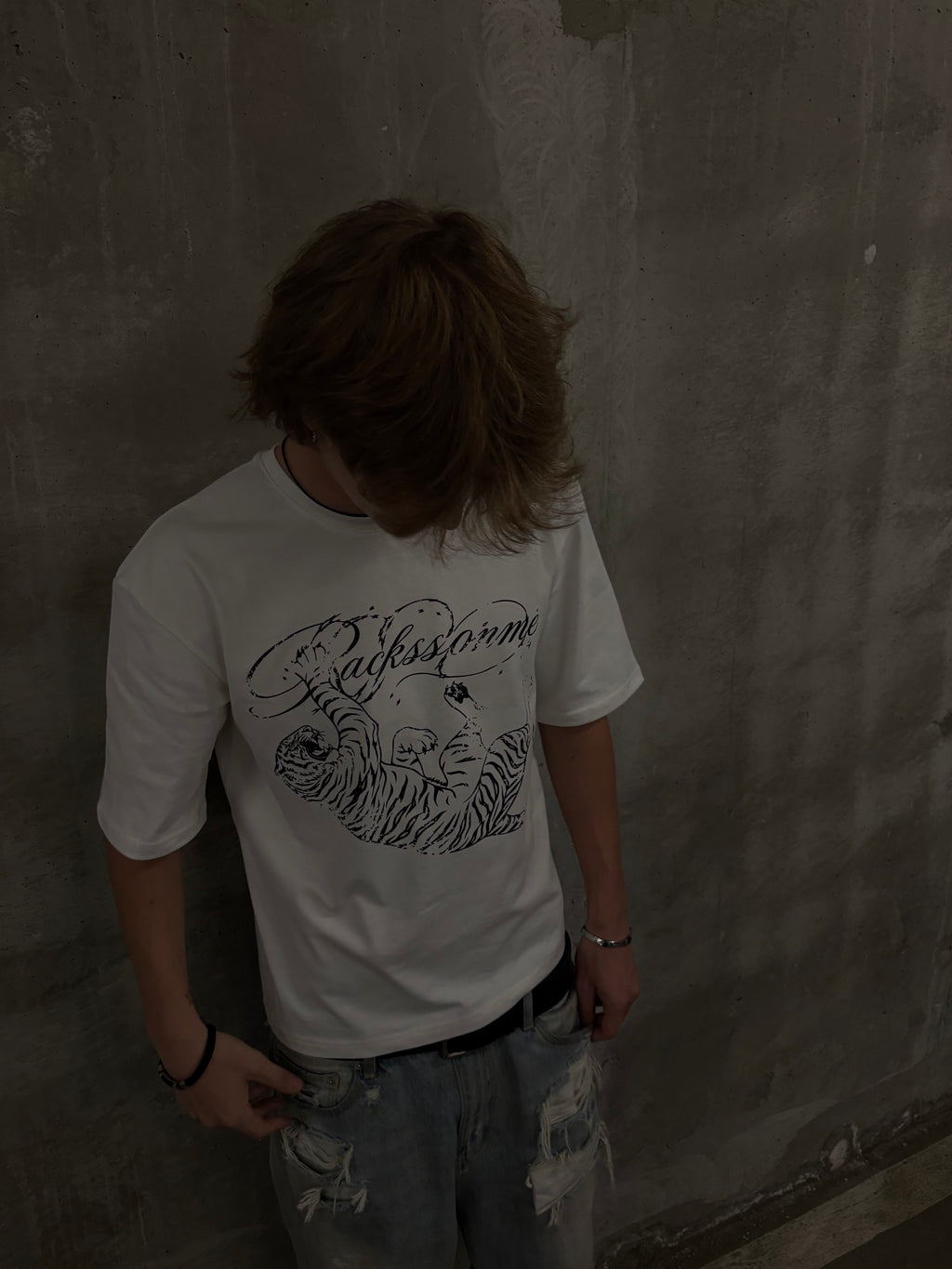 TIGER T-SHIRT WHITE