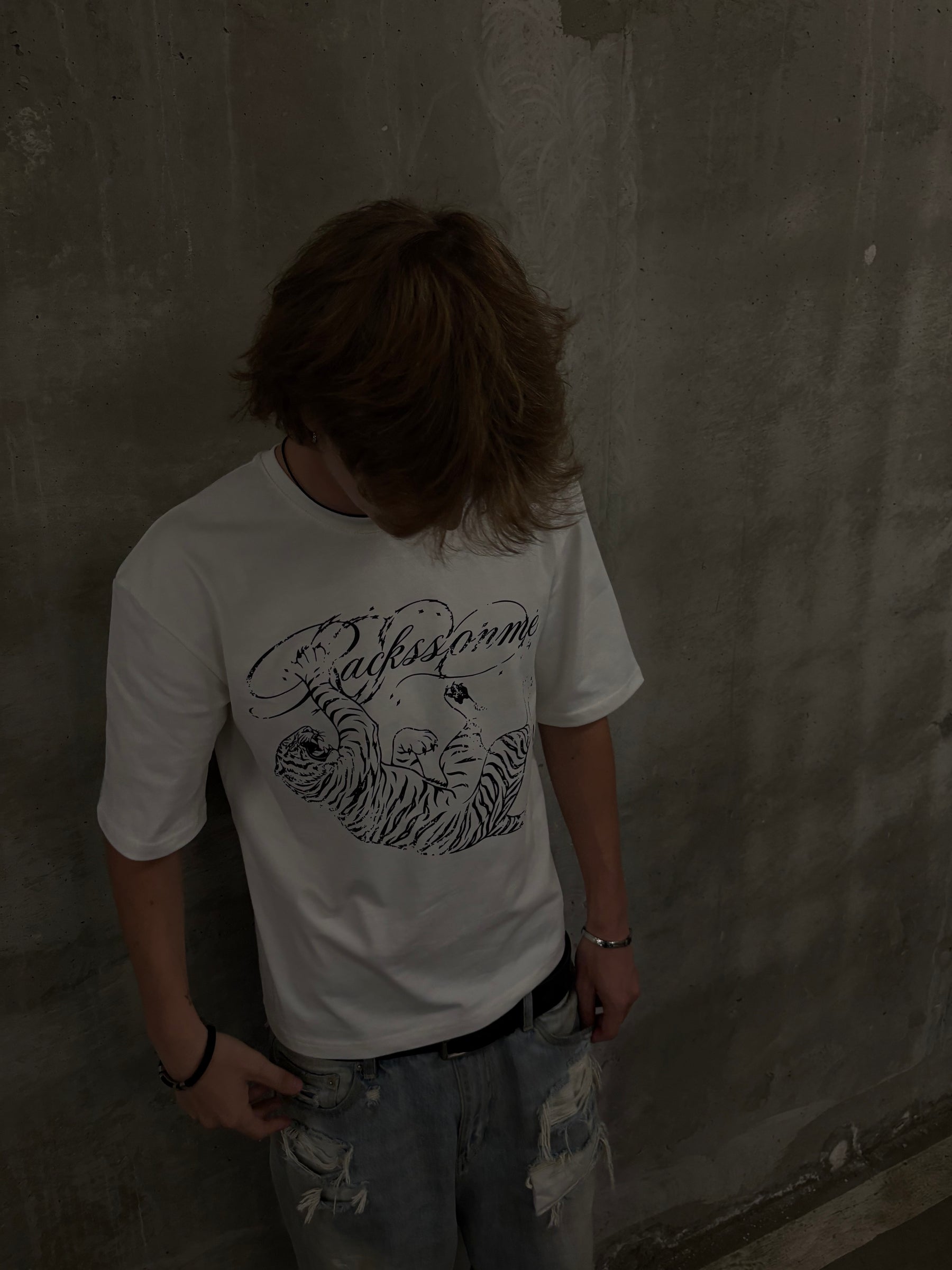 TIGER T-SHIRT WHITE