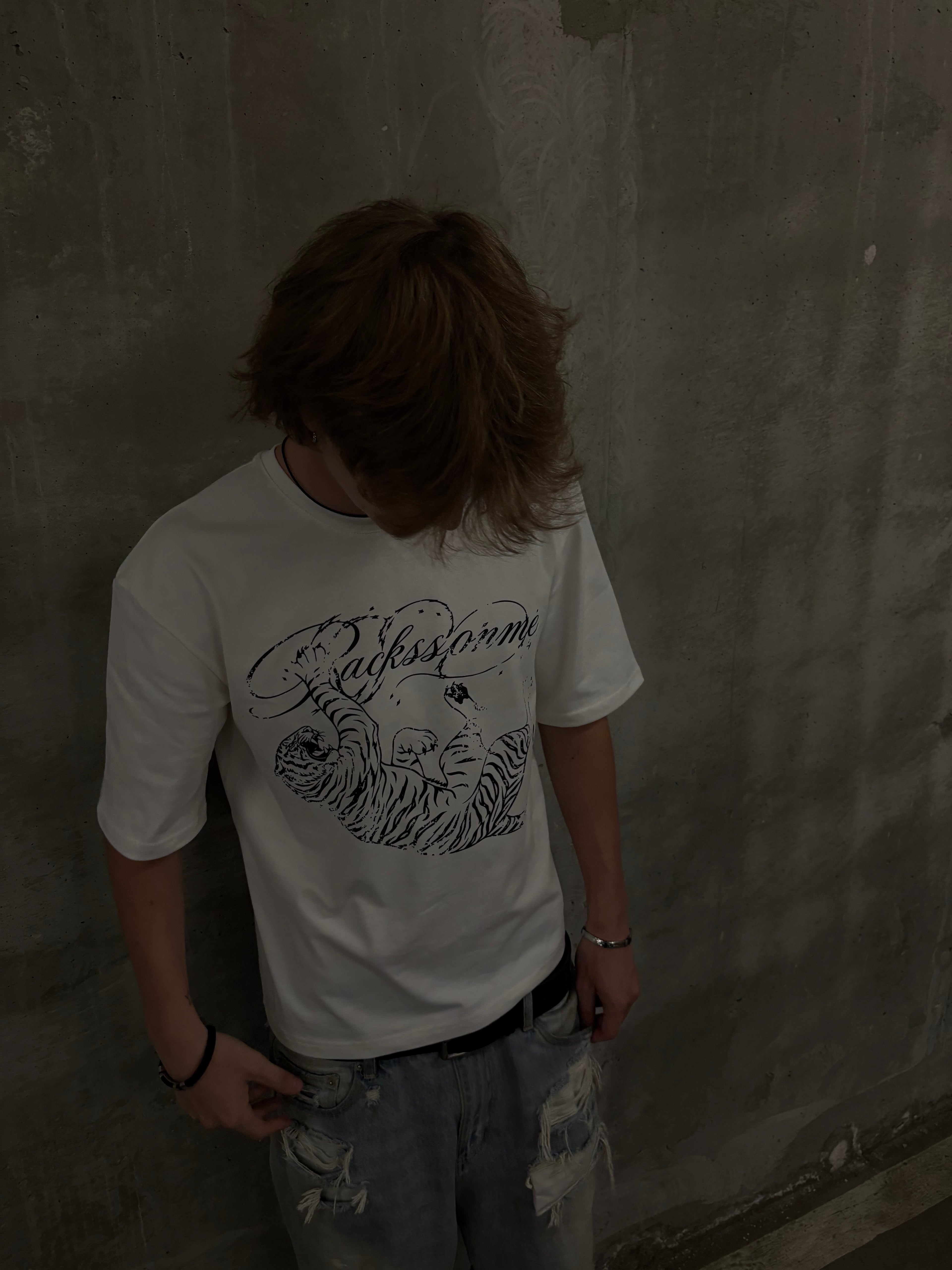 TIGER T-SHIRT WHITE