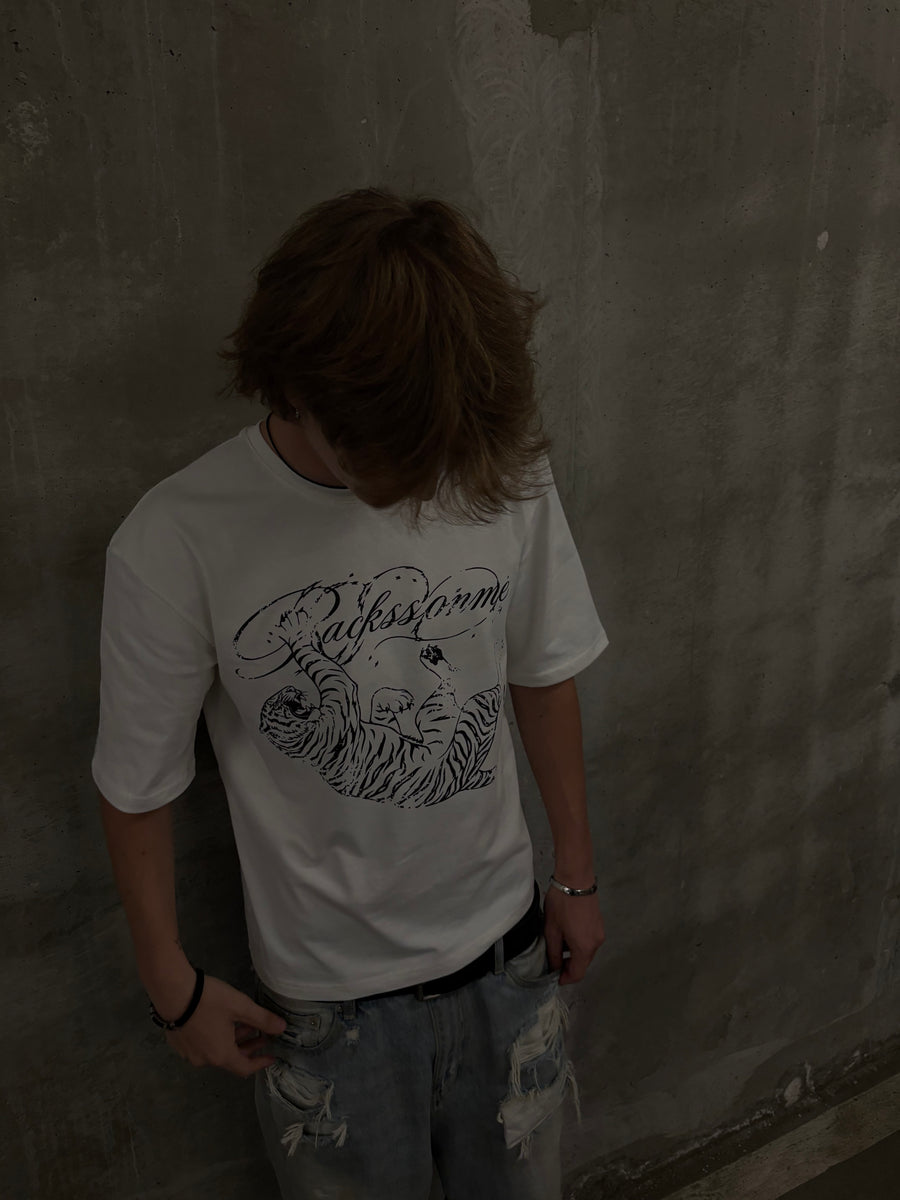 TIGER T-SHIRT WHITE