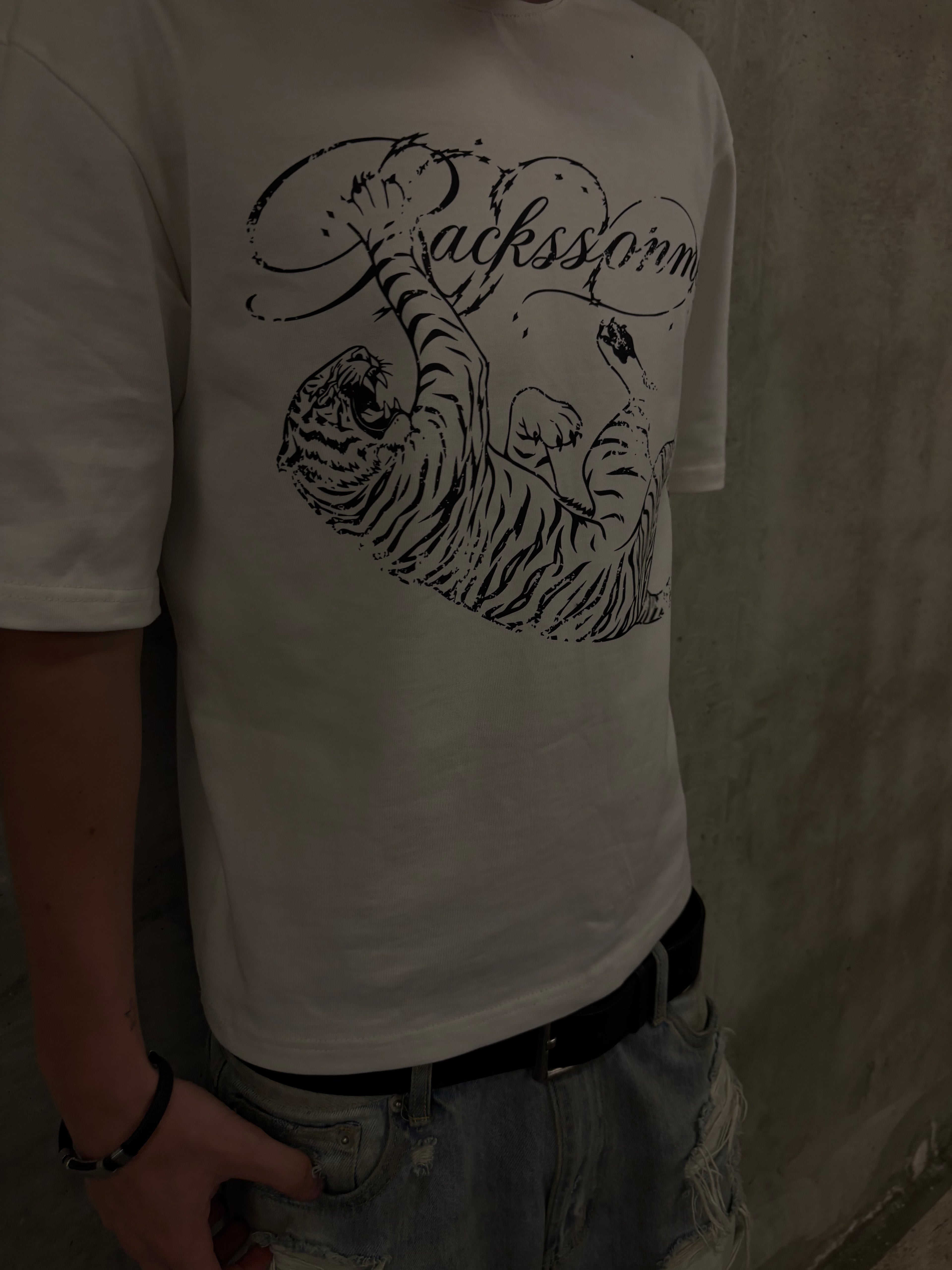 TIGER T-SHIRT WHITE