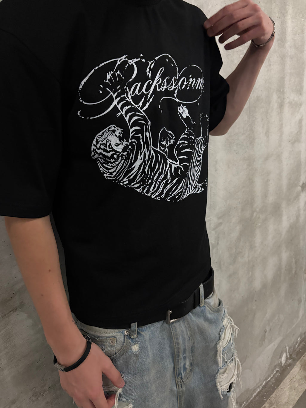 TIGER T-SHIRT BLACK