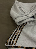 GLAMOUR ZIP HOODIE GREY
