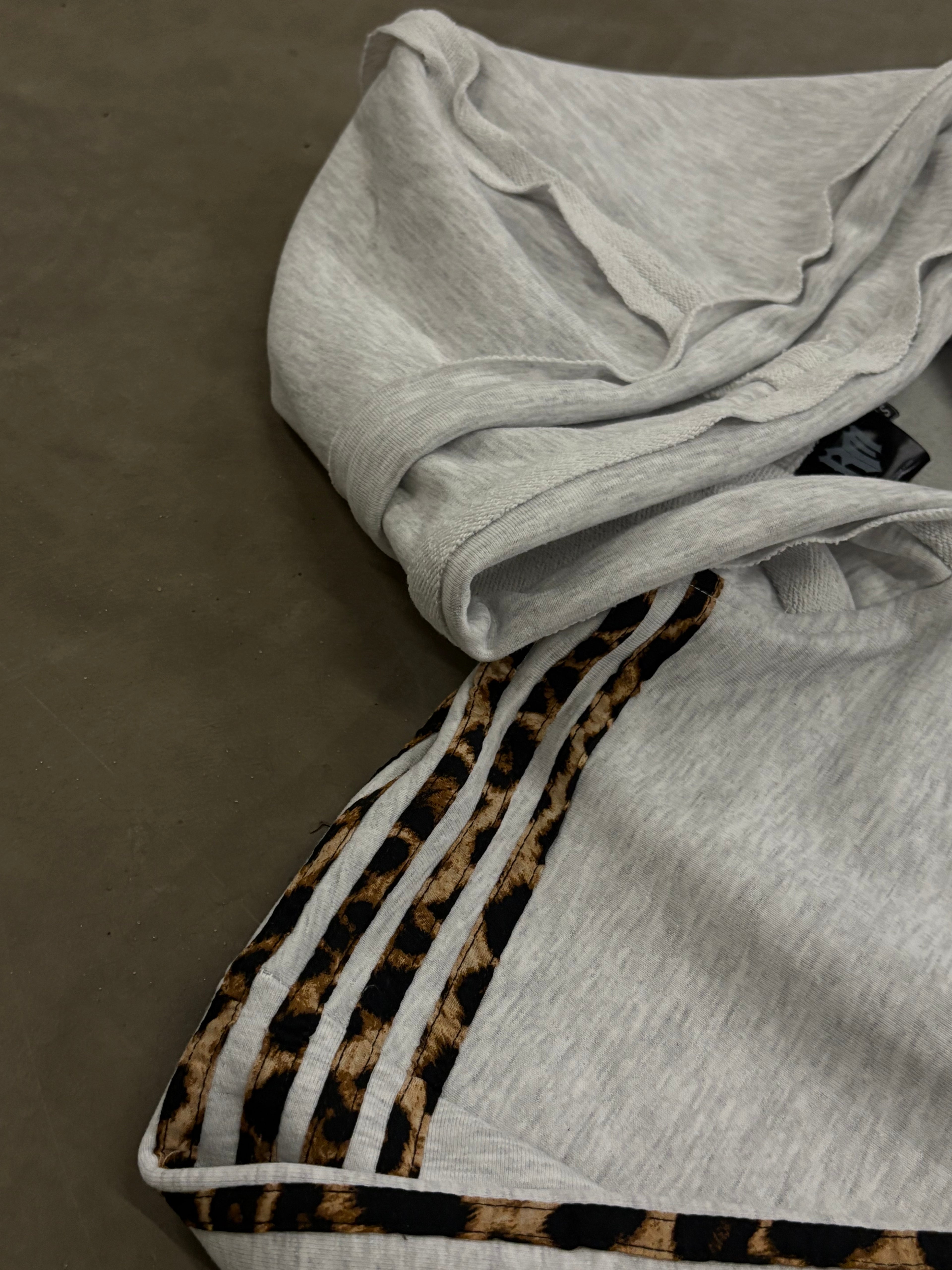 GLAMOUR ZIP HOODIE GREY