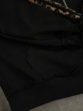 GLAMOUR ZIP HOODIE BLACK