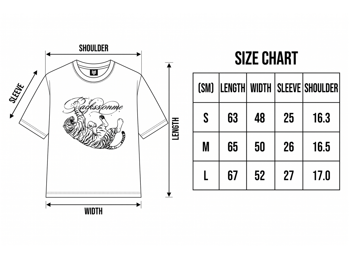TIGER T-SHIRT BLACK