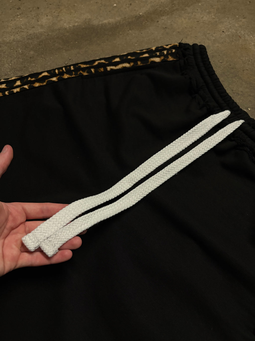 GLAMOUR TRACK SHORTS Long — Gray