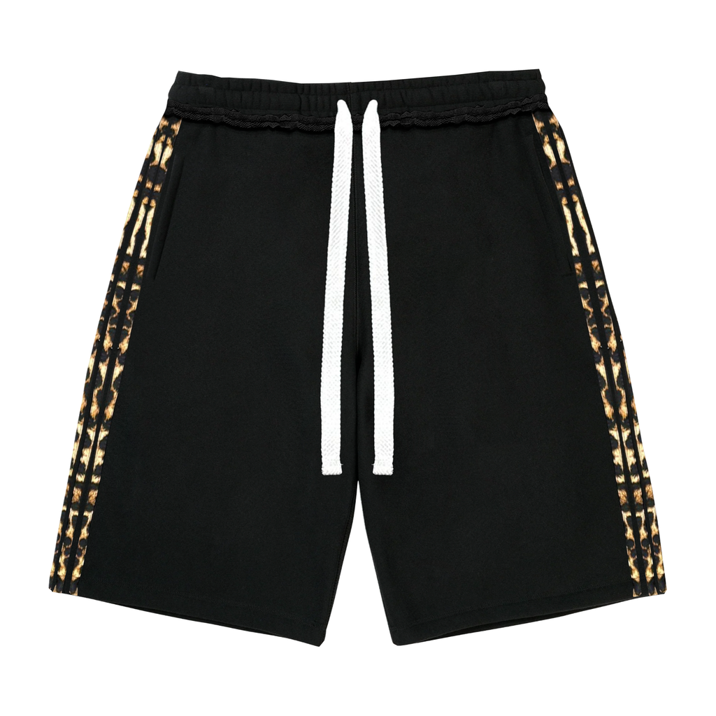 GLAMOUR TRACK SHORTS Довгі — Чорні