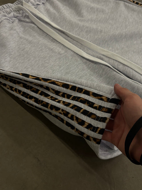 GLAMOUR TRACK SHORTS Довгі — Сірі