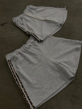GLAMOUR TRACK SHORTS Короткі — Сірі
