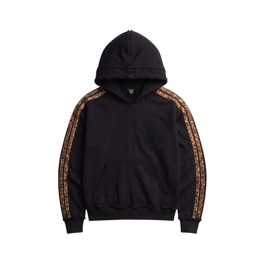 GLAMOUR TRACK HOODIE BLACK